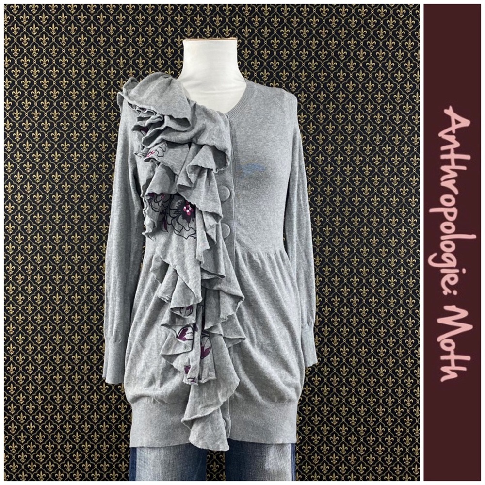 Anthro “Winter Lei Cardigan” by Moth
